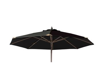Signe Parasol Ø 2,5 meter m/tilt Sort
